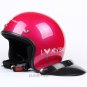 H.10 Taiwan " EVO " ABS Scooter Open Face Casque Motorcycle Red " MY BIKE " Helmet & UV Goggles