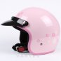 H.12 Taiwan " EVO " ABS Cycling Open Face Casco Motorcycle Pink "Hello Kitty" Helmet & UV Goggles