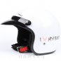 H.13 aiwan " EVO " ABS Cycling Open Face Casque Motorcycle White " MY BIKE " Helmet & UV Goggles