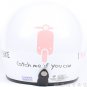 H.13 aiwan " EVO " ABS Cycling Open Face Casque Motorcycle White " MY BIKE " Helmet & UV Goggles