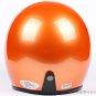 H.32 Taiwan " SYC " ABS Moto Open Face Motorcycle Bright Full Orange Helmet & UV Goggles