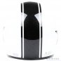 H.35 Taiwan " EVO " ABS OFF Road Half Face Motorcycle White # Black Star Helmet & UV Goggles