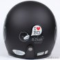 H.45 Taiwan " EVO " OFF Road Open Face Casco Motorcycle "B.DUCK" Matt Black Helmet & UV Goggles