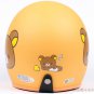 H.92 Taiwan "HUA TAI" OFF Road Casco Motorcycle Rilakkuma Bear Matt Orange Helmet & UV Goggles