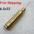 CAL:6.5x55 Cartridge Bore Sighter Red Dot Laser Boresighter Sight Hunting Copper #06