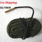 .38 / 9MM Caliber Bore Snake Gun Cleaner Pistol Shotgun Cleaner Hunting Rifle #09