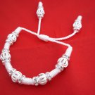 Pulsera Plateada (P003 White)