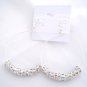 Basketball Wives Earrings , Aretes Alterados  A005(ClearAB/Tornazol)