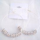 Basketball Wives Earrings , Aretes Alterados  A005(Clear)