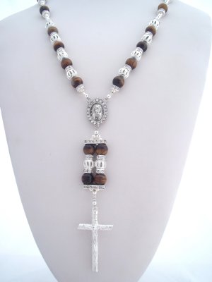 Rosario Alterado De Plata (RS030)