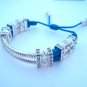 Pulsera Doble Con Tubo (P2013) (Blue)