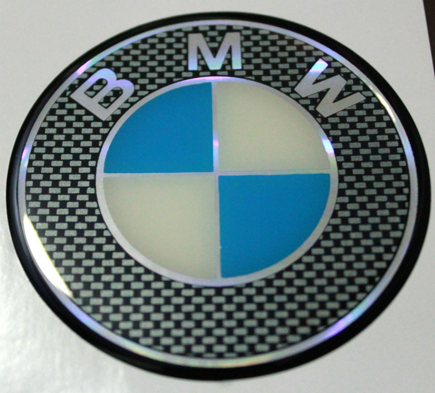 BMW RESIN WHEEL CENTER CAP BADGE EMBLEM LOGO 65 MM. x 4 pcs