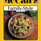 "McCall's Family-Style Coobook"