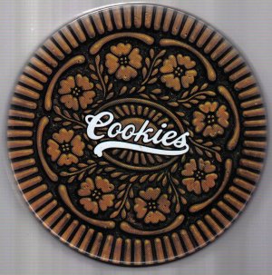  Brown "Cookies Tin"