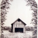  A Barn Drawing by Artist Martin L. Klein