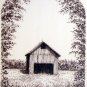  A Barn Drawing by Artist Martin L. Klein