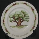 "The Great Oak" Fifth Anniversary Avon Plate