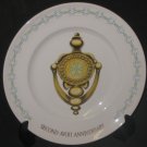 Second Avon Anniversary "Doorknocker" Plate