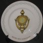 Second Avon Anniversary "Doorknocker" Plate