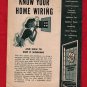 "Know Your Home Wiring"  Brochure