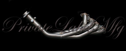 PLM Power Driven S2000 J's Style Header (Stainless Steel Finish)