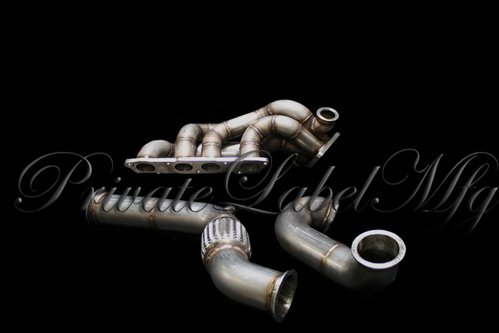 PLM Power Driven T3 Twin scroll turbo manifold (F-Series/S2000)