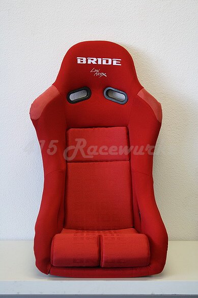 Bride Vios III Red Gradation Cloth / Black FRP Shell *SINGLE*
