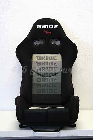Bride Gias v2 Black Gradation Cloth / Black FRP Shell *PAIR*