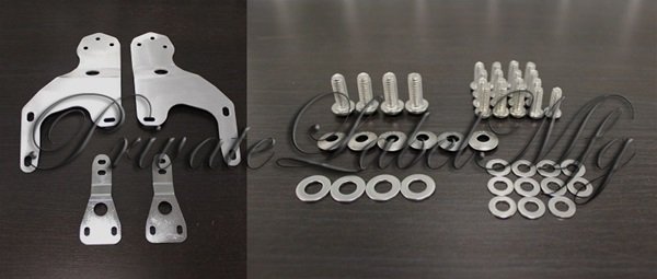 Private Label Mfg S2000 HARD TOP SECURITY BRACKETS