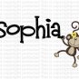 Custom Name Boy Or Girl Monkey Jungle Friends Wall Monkeys Vinyl Personalized Baby Wall Decal E