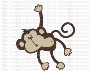 Happy Light Switch Monkey Buy 5 get 3 free 6" tall each