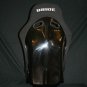 SINGLE BRIDE VIOS 3 STYLE BUCKET RACING SEAT LOW MAX BLACK FRP PLAIN BLACK