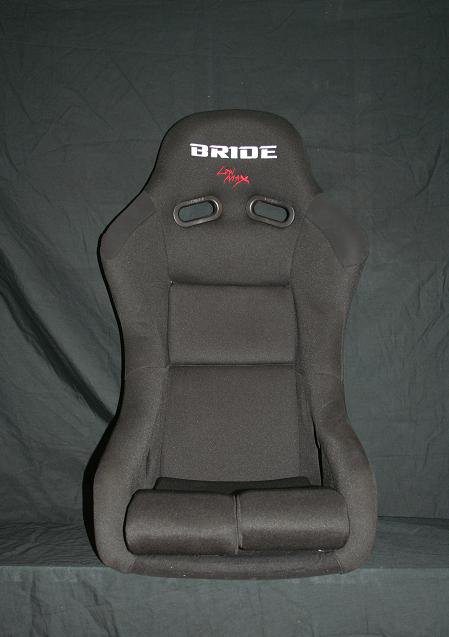 PAIR  BRIDE VIOS 3 STYLE BUCKET RACING SEAT LOW MAX BLACK FRP PLAIN BLACK