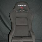 PAIR  BRIDE VIOS 3 STYLE BUCKET RACING SEAT LOW MAX BLACK FRP PLAIN BLACK