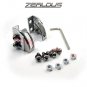 Wako Zealous Adjustable JDM License Plate Relocator/ Angler