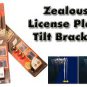 Wako Zealous Adjustable JDM License Plate Relocator/ Angler