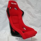 *SINGLE* Recaro SPG Red Plain Cloth / Black FRP Shell