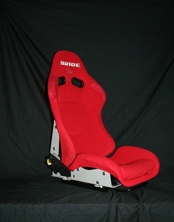 *SINGLE* Bride Stradia Red Plain Cloth / Black FRP Shell