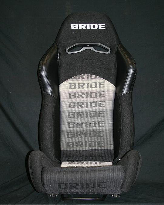 *PAIR* Bride Digo Black Gradation Cloth / Black FRP Shell