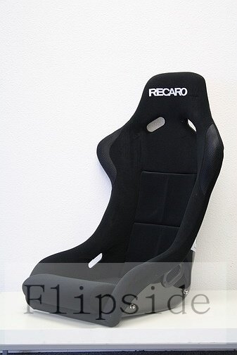 SINGLE* Recaro SPG BLACK Plain Cloth / Black FRP Shell