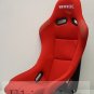 *PAIR*BRIDE VIOS  RED Plain Cloth / Black FRP Shell