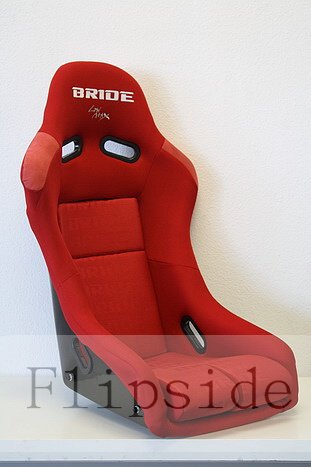 SINGLE* BRIDE VIOS RED GRADATION Cloth / Black FRP Shell