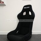SINGLE* Recaro SPG XL BLACK Plain Cloth / Black FRP Shell