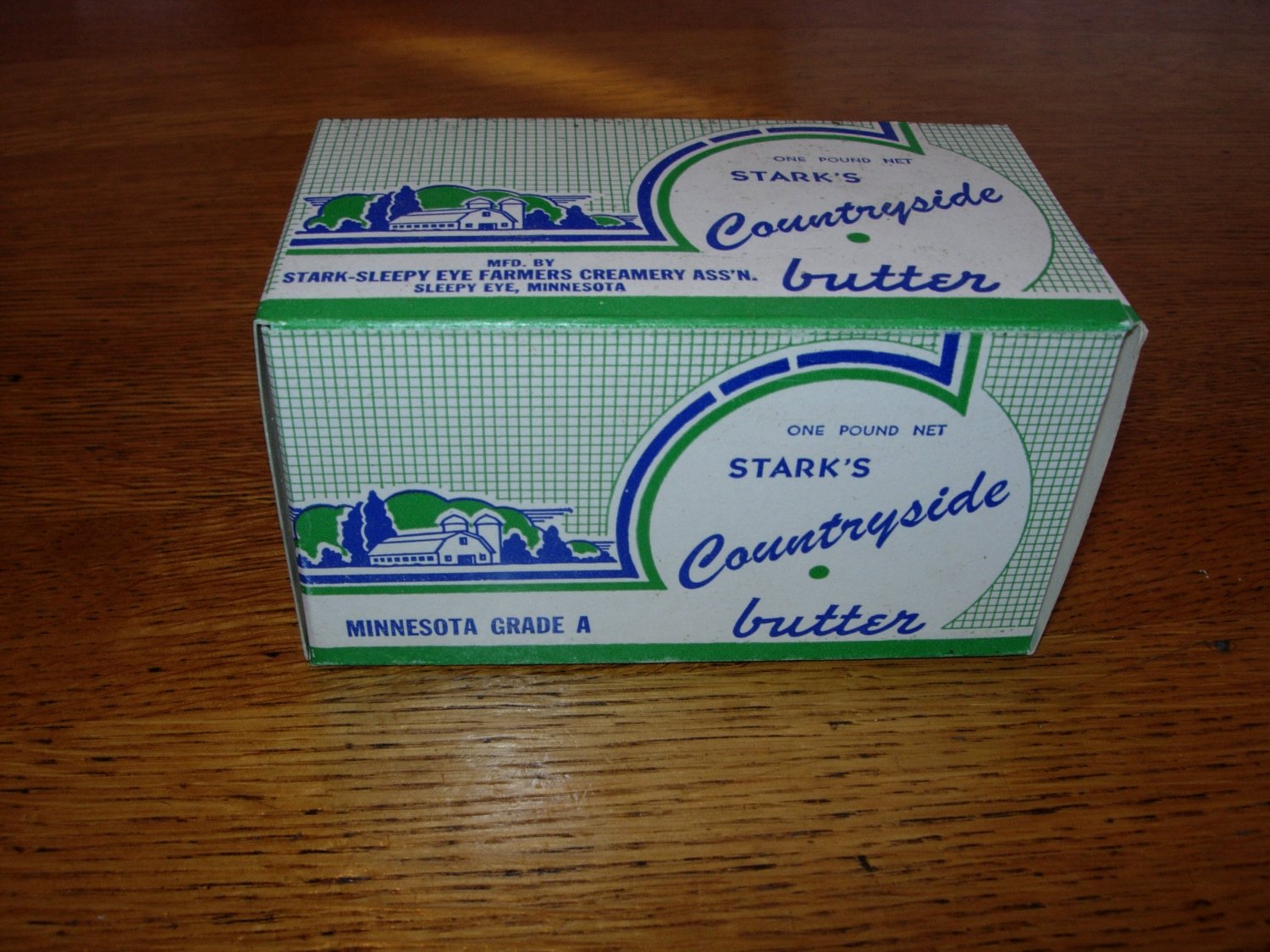 Stark's Countryside Butter Box    Stark-Sleepy Eye Farmers Creamery Ass'n. Minnesota