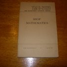 WWII War Department Technical Manual Shop Mathematics TM9-2820 May 1945