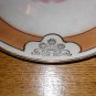 Vintage D.E. McNicol China Diner Plate with Cherry Design Clarksburg W Va