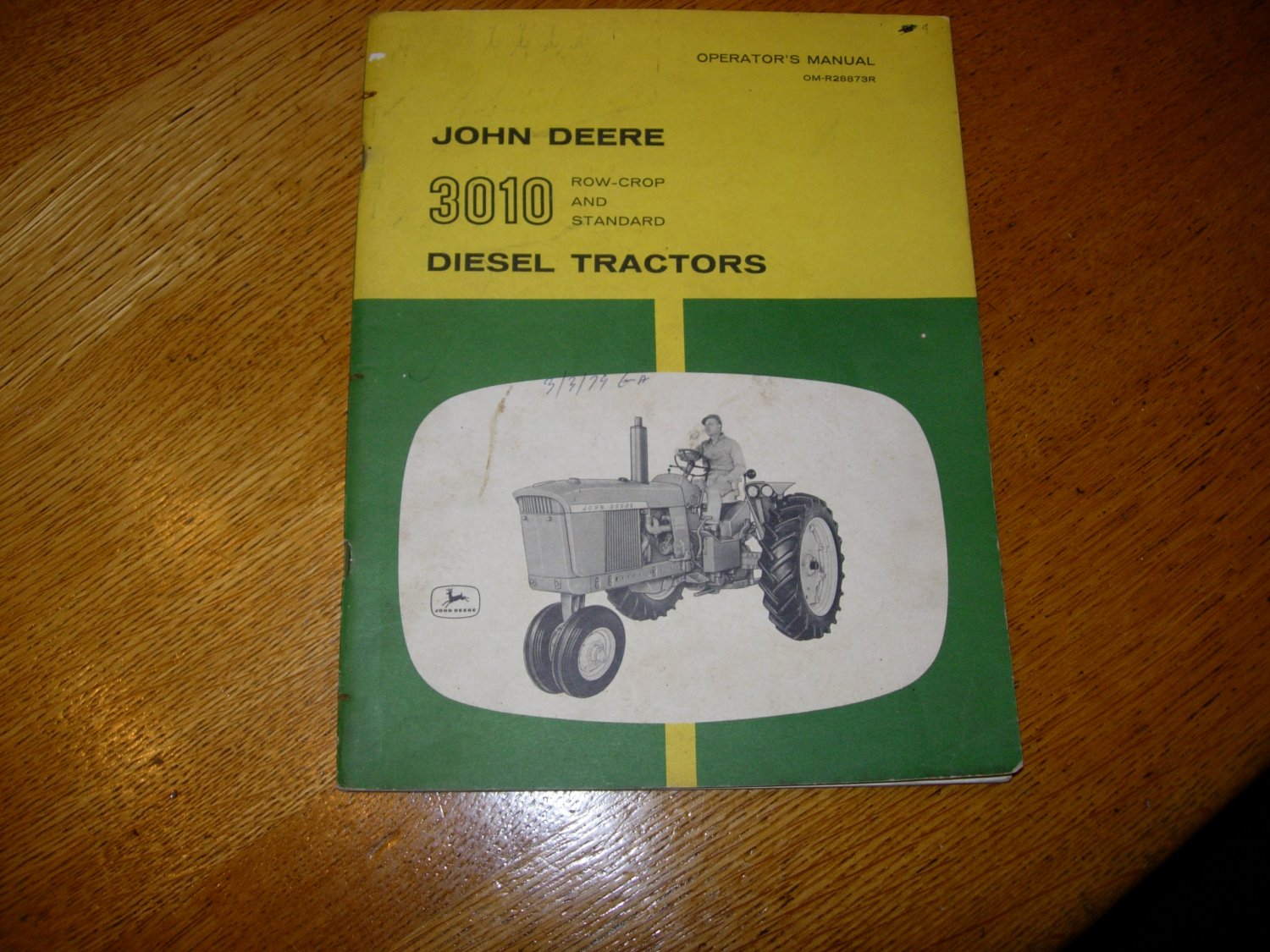 John Deere 3010 Row Crop And Standard Diesel Tractor Operators Manual 0077