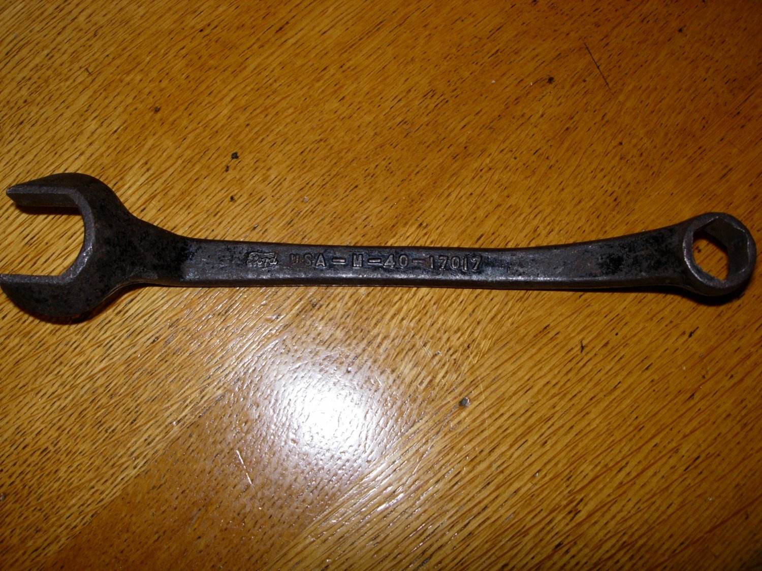 Vintage Ford M-40-17017 Wrench with Ford Logo