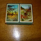 Vintage Duratone Playing Cards -Deer and Ducks with Original Case SEALED
