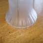 Vintage 5" Frosted Glass Bell Shaped Lamp Shade